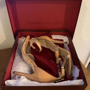 Tamara Mellon - The Frontline 105 in Honey Nappa